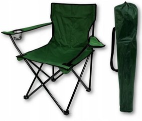 Scaun de pescuit, 50 x 50 x 80 cm, verde