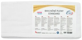 New Baby Scutece din bumbac Standard, 80 x 80 cm, set 10 buc.