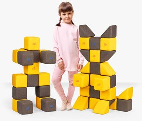 SET MEDIU - 50 BLOCURI MAGNETICE MOI - 1-99 ANI - JOLLYHEAP