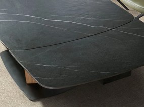 Masa extensibila deosebita design LUX Marble 160-240x100cm