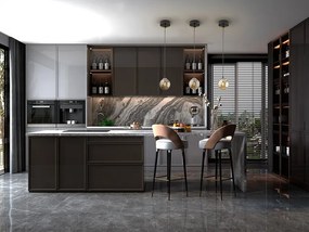 Lustra / Pendul design modern Dark 12cm