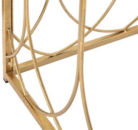 Consola Arab, Mauro Ferretti, 96.5x41x78 cm, fier, auriu