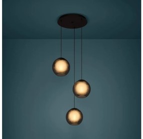 Lustră pe cablu Eglo 390213 ARANGONA 3xE27/40W/230V gri