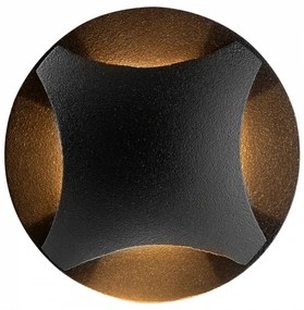 Spot incastrabil LED pentru exterior IP65 BISCOTTI negru MYO036-L3B3K