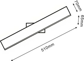 Aplică de perete LED BERNADETTA LED/10W/230V 4000K alb