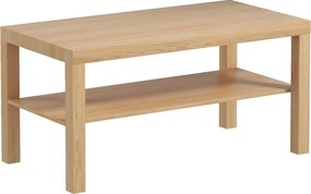 HOMCOM Tavă Cafea Modernă Noce 90x45 | Aosom Romania