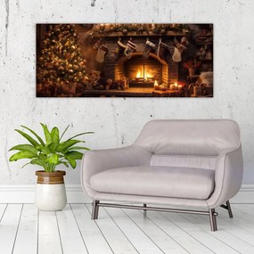 Tablou - Atmosfera de Crăciun (120x50 cm)