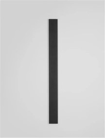 Aplica LED pentru baie cu protectie IP44 SELINE negru L-90cm