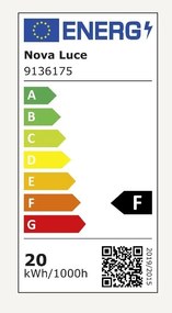 Aplica LED pentru exterior design modern IP54 Epic alb