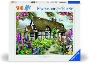 PUZZLE CABANA 500 PIESE DESIGN NOU - RAVENSBURGER (RVSPA00199)