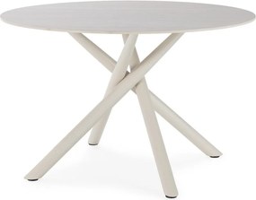 Masă de dining rotundă cu blat ceramic ø 119,5 cm Talia – Marckeric