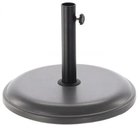 Suport de umbrelă din beton, gri-negru 16 kg