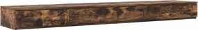 vidaXL Sertare pentru pat Stejar fumuriu 180 x 36,5 x 16,5 cm