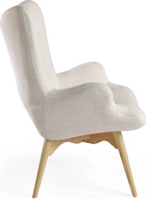 Fotoliu design scandinav Nelida AC-DC917