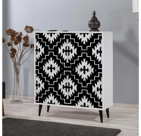 Dulap Mozaic (Alb + Negru). 1088501