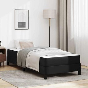 vidaXL Pat Altele Negru 80 x 200 cm Piele artificială
