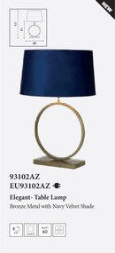 Veioza/Lampa de masa Elegant navy