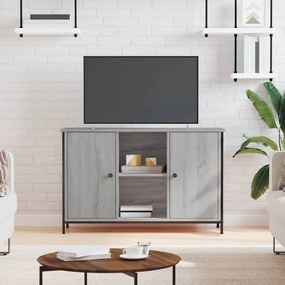 832781 vidaXL Comodă TV, gri sonoma, 100x35x65 cm, lemn compozit