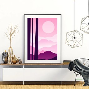 Poster - Peisaj montan (A4)