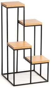 Suport pentru flori KASKADA 70x34 negru/maro