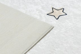 BAMBINO 1278 covor lavabil rachetă spațială pentru copii anti-alunecare - cremă - SECUNDAR-COTATI PRODUSUL