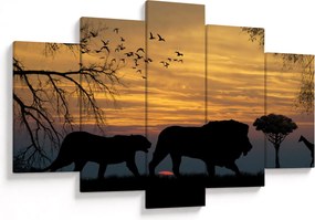 Tablou cu Safari (150x105 cm)