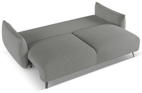 Canapea gri deschis 230 cm Malie – Makamii