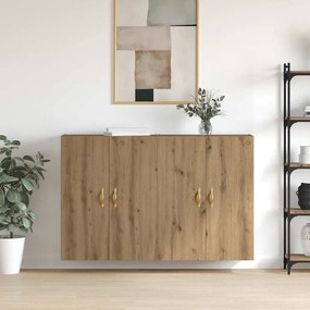 vidaXL Mobilier cu Montaj pe Perete Pe perete 2 pcs stejar artizanal