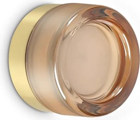 Aplica de perete minimalista LOLLY AP1 AMBRA