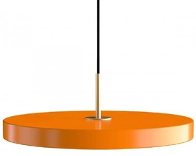 Lustra LED design scandinav Asteria medium - orange/ auriu