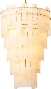 Candelabru design elegant LUX Greyson XL, Alabaster