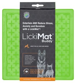 Covoraș de lins pentru animale de companie Buddy Green – LickiMat