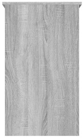 Birou, gri sonoma, 90x45x76 cm, lemn prelucrat