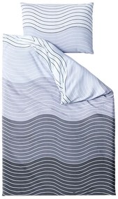 Lenjerie de pat din bumbac gri ASTRID Dimensiune lenjerie de pat: 70 x 90 cm | 140 x 200 cm