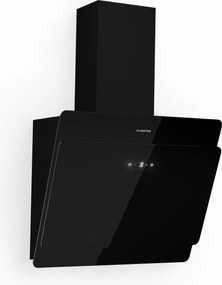 Klarstein Aurica 60, hotă de aburi, 165 W, 3 nivele, 620 m³/h, LED, sticlă, neagră