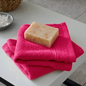 Prosoape de baie roz-închis 6 buc. din bumbac din frotir Zero Twist – Catherine Lansfield