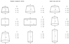 Candelabru 8 brate design clasic realizat manual Genova