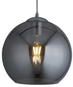 Pendul design modern 25cm Balls crom / fumuriu 1621SM SRT