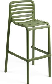 Scaun Bar Exterior Nardi - Doga Stool - Bianco