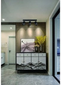 Spot BAMBOO 3xGU10/10W/230V negru