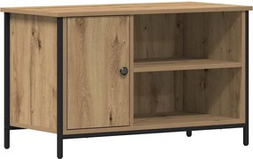 vidaXL Cabinet TV stejar artizanal 80 x 40 x 50 cm Lemn compozit