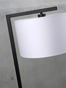 Lampadar, Lampa de podea moderna Boston negru/ in deschis
