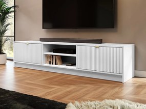 Dulap TV Rozoma 2K (Alb velvet) . Promo -17%. 1106256