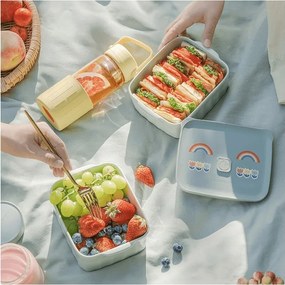 Cutie alimentara ceramica Buydeem CT1006-CG, 810 ml, 17x20.5 cm, Pana la 230°C, Compatibila cuptor si cuptor cu microunde, Verde