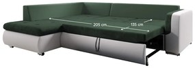 Colțar extensibil Foldo (seal 38 piele ecologică) (S). 1063846