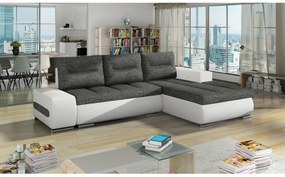 Supermobel Colțar extensibil OTTAVIO, 275x85x180, sawana 05/soft 17, colţ dreapta