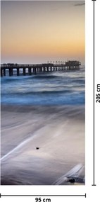 Fototapet pentru ușă - Portul Namibiei (95x205cm)