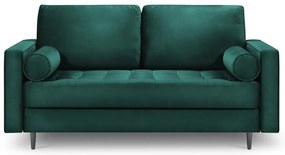 Canapea din catifea Milo Casa Santo, 174 cm, verde petrol