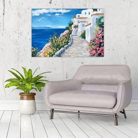 Tablou - Alee lângă mare (90x60 cm)
