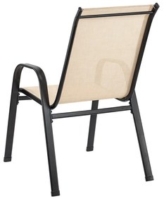 Scaun de grădină Como bej